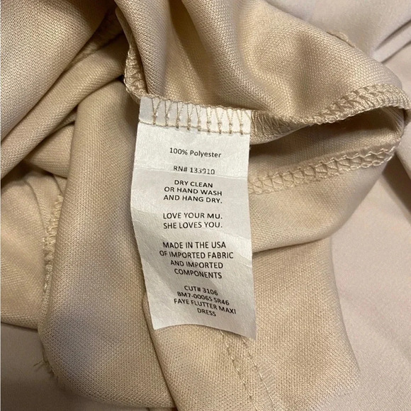 NWT Show Me Your MuMu Faye Flutter Maxi Dress - Picture 10 of 11